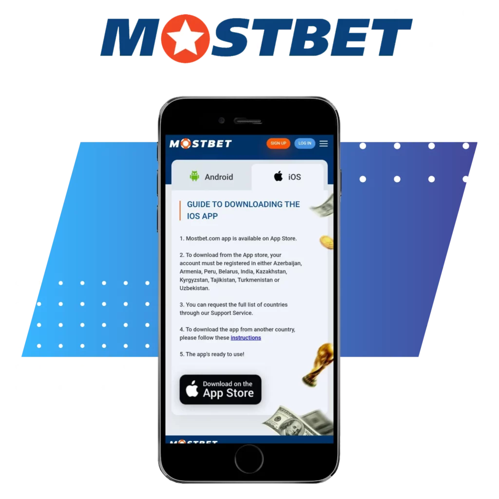 iOS'a Mostbet indir Uygulamasını Yükleme