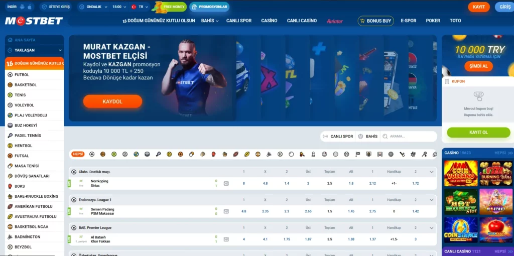 Mostbet Giris: Doğrudan URL