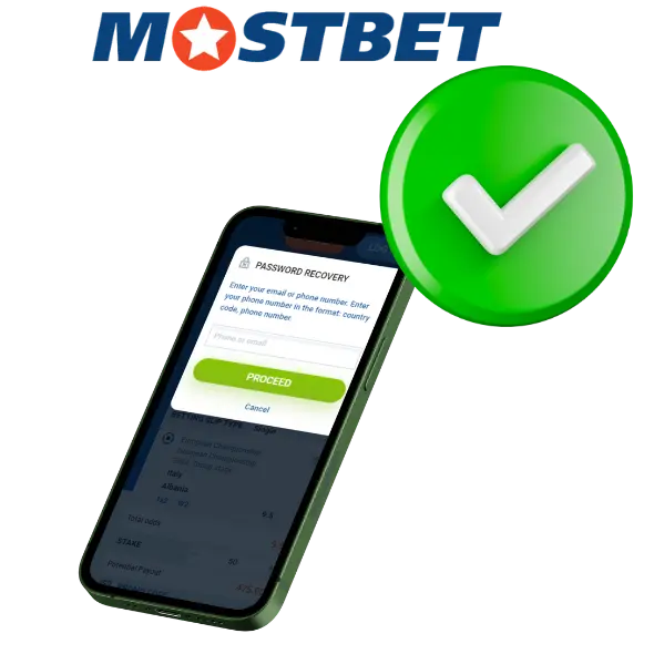 Mostbet şifre sıfırlama